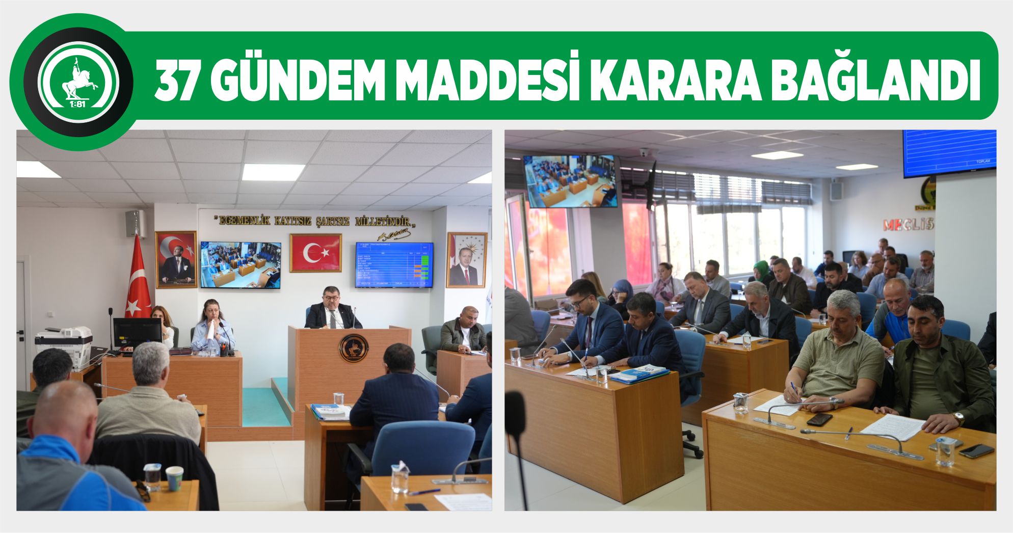 DÜZCE BELEDİYE MECLİSİ MAYIS AYI OTURUMLARINI TAMAMLADI