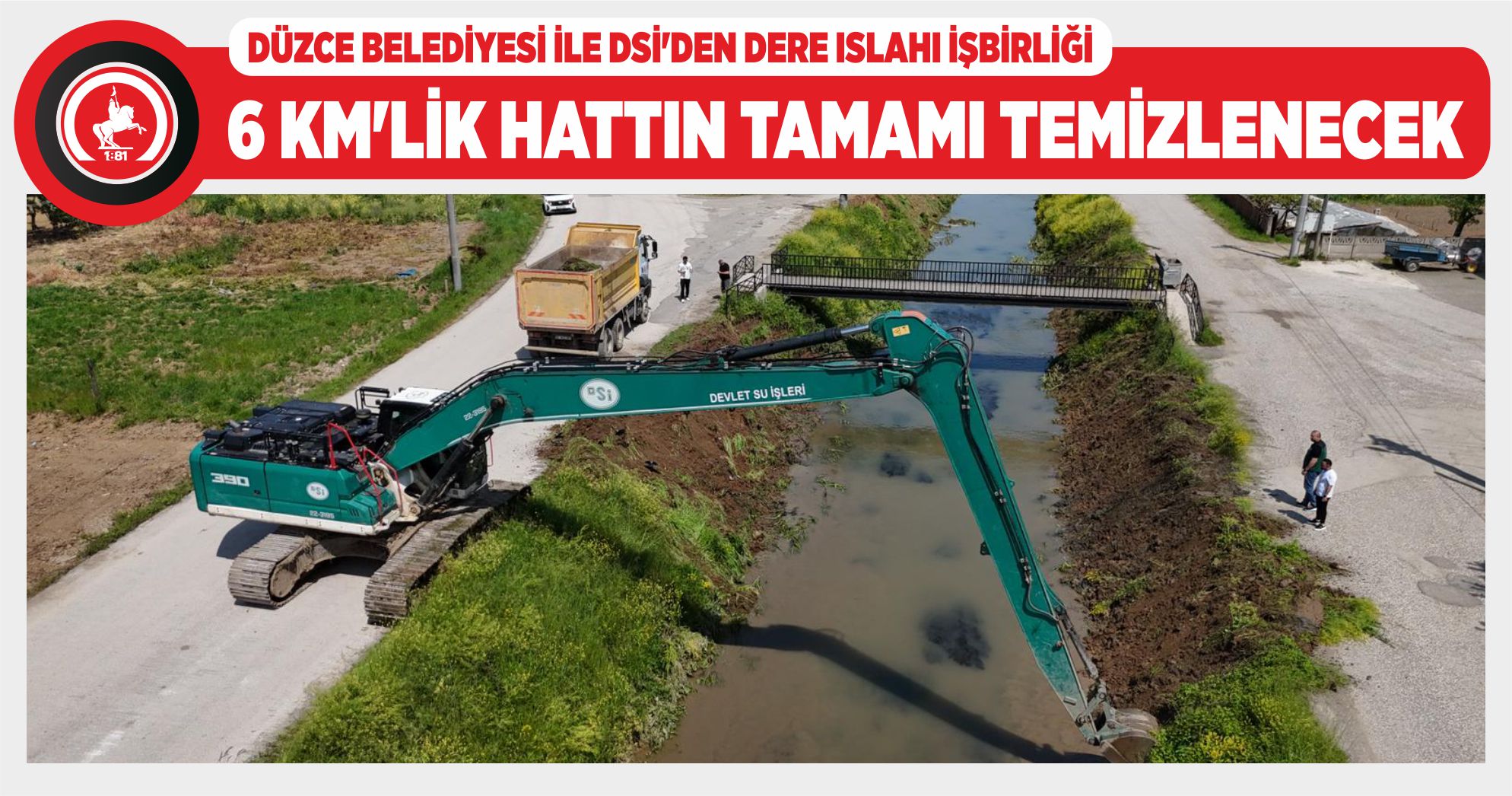 KARACA DERESİ TEMİZLENİYOR