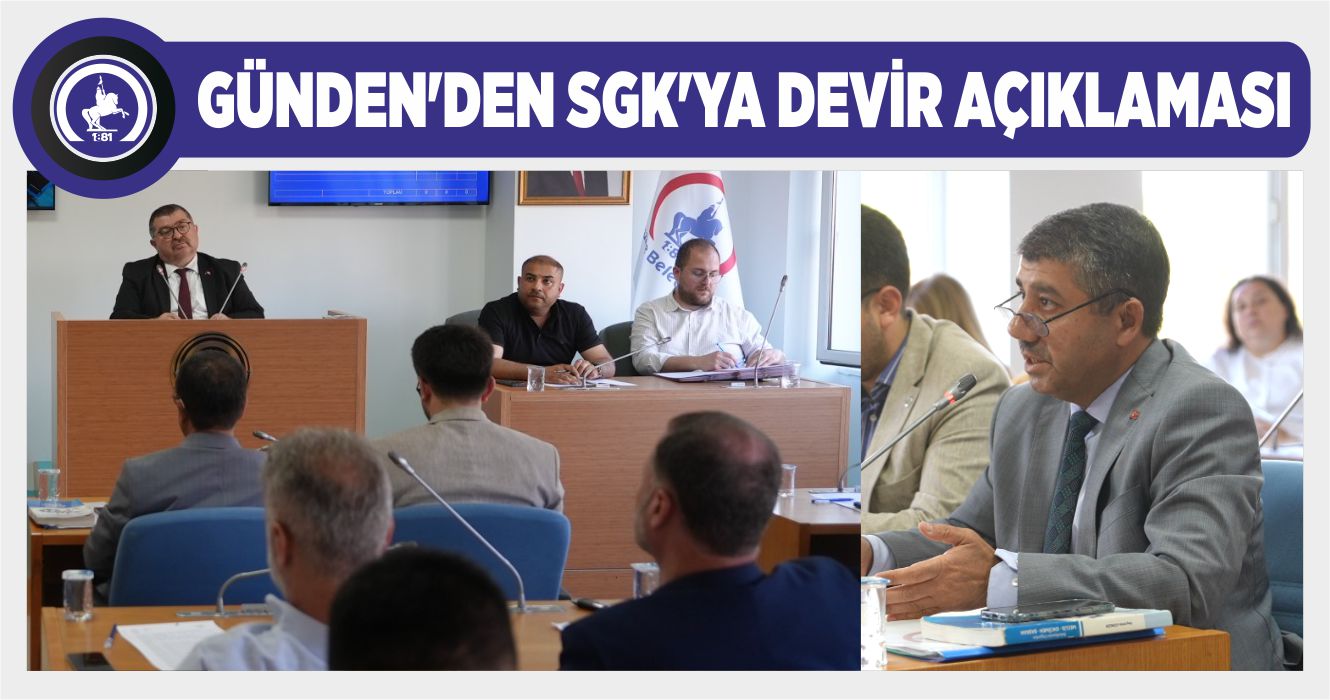 DÜZCE BELEDİYE MECLİSİ HAZİRAN AYI TOPLANTILARI TAMAMLANDI