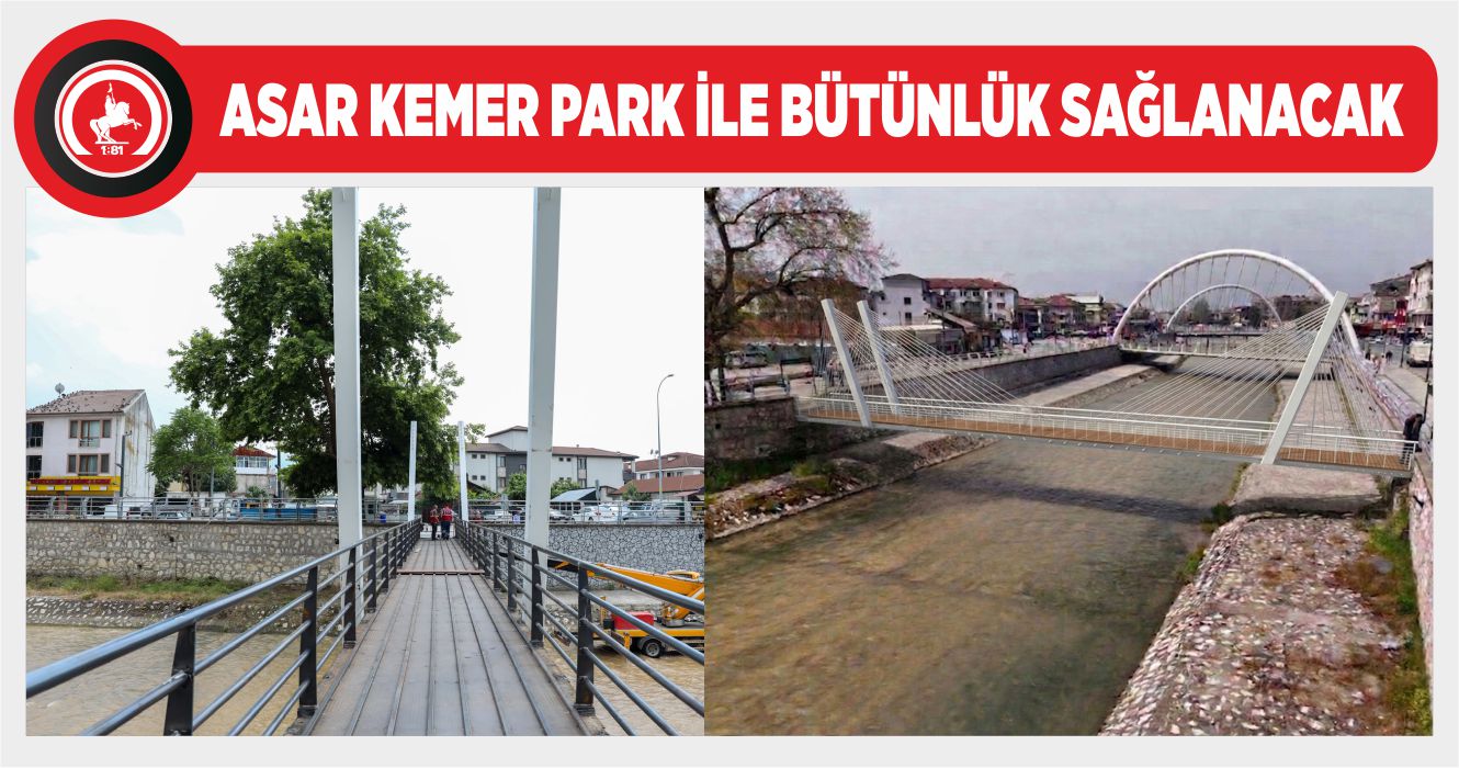 ASAR DERESİ YAYA KÖPRÜLERİ YENİLENİYOR