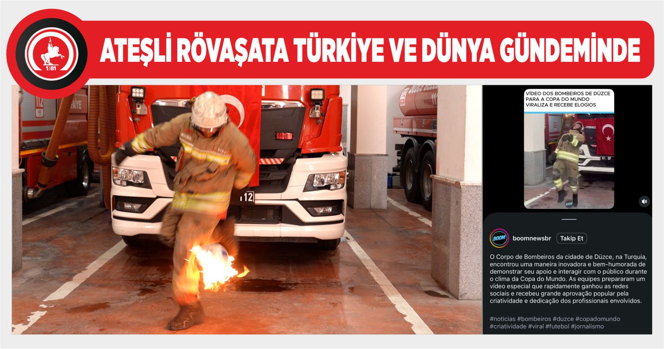 DÜZCE BELEDİYESİ'NİN DÜNYA KUPASI KLİBİ SOSYAL MEDYAYI SALLADI