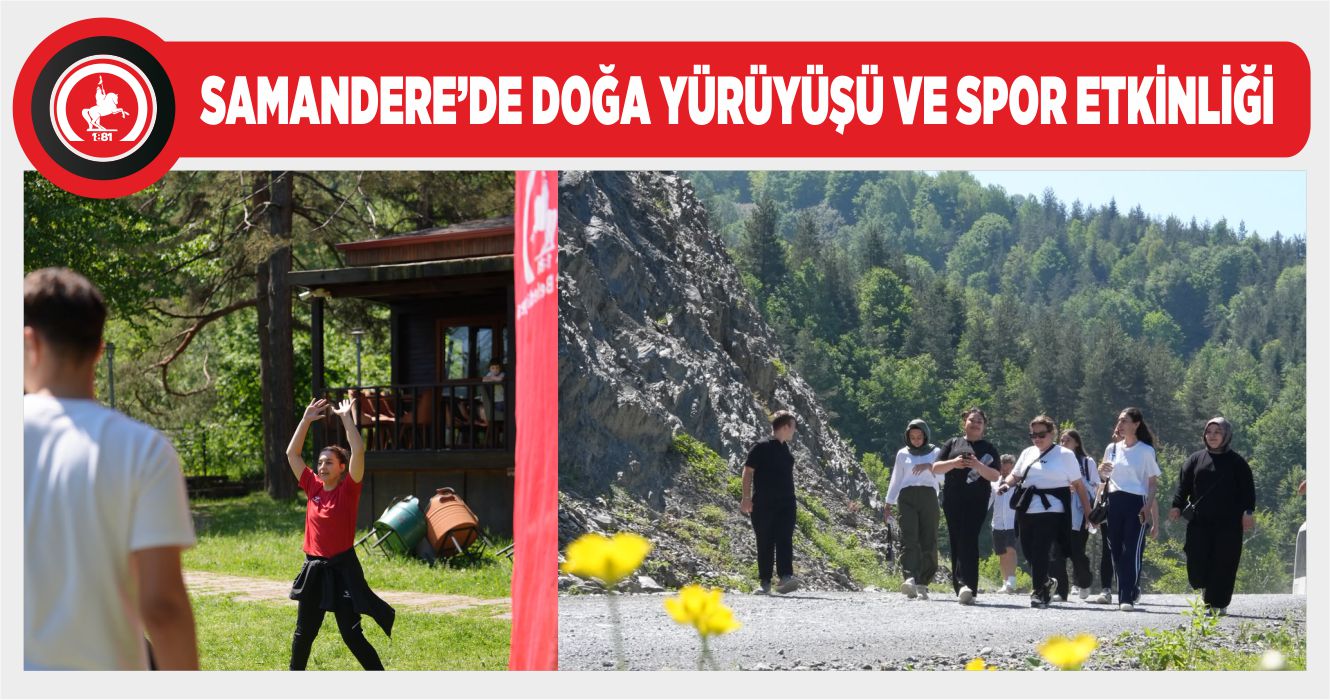 GENÇLER SAMANDERE ŞELALESİ’NDE DOĞAYLA BULUŞTU