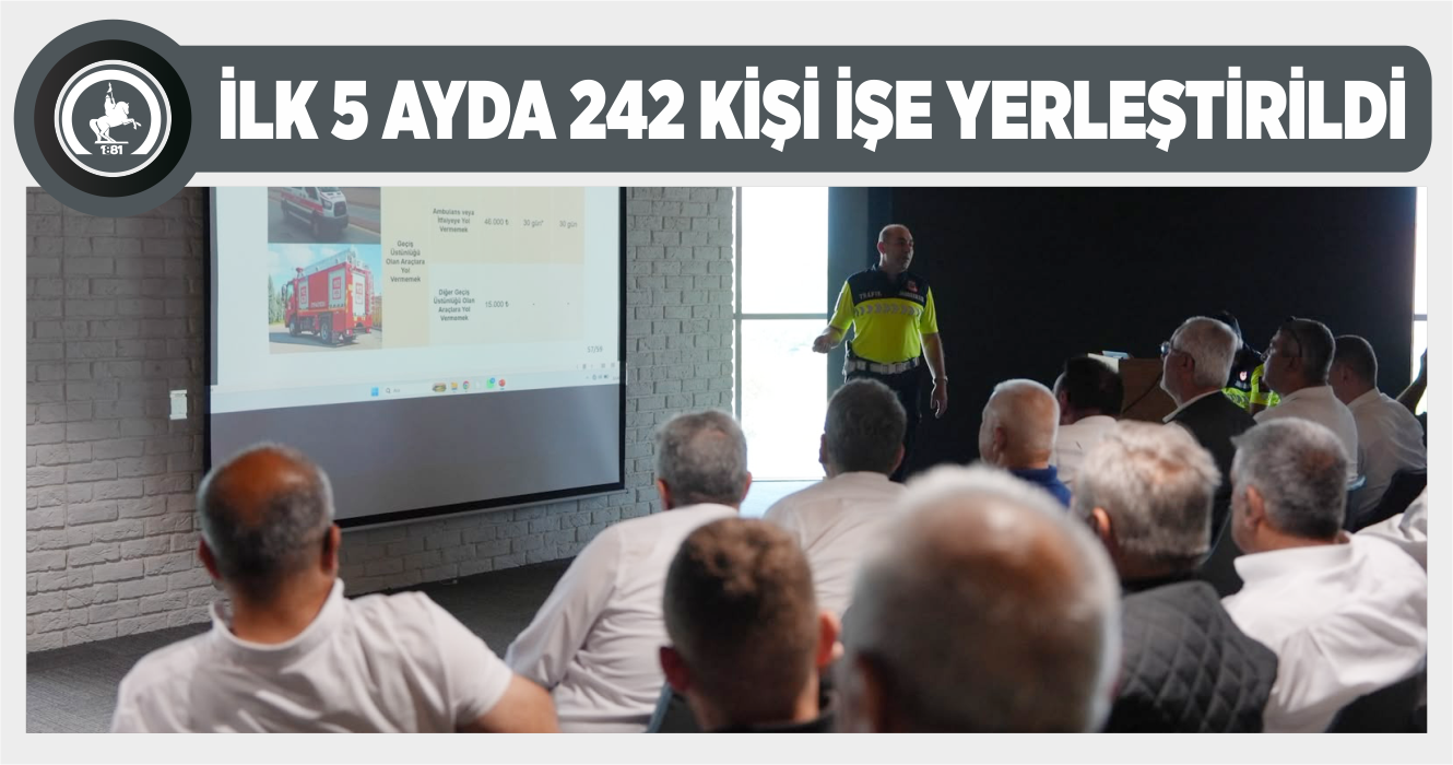 ULAŞIM A.Ş. ŞOFÖRLERİNE TRAFİK EĞİTİMİ
