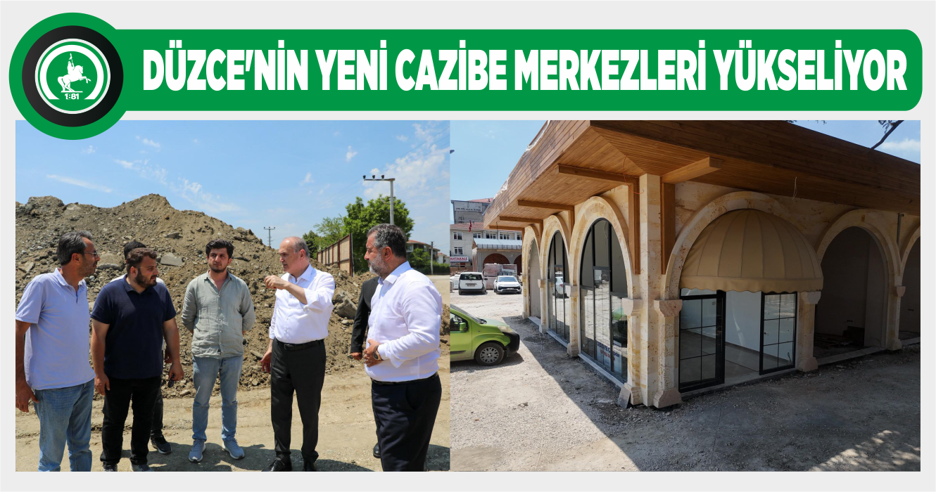 BAŞKAN ÖZLÜ’DEN İKİ BÜYÜK PROJEYE YAKIN TAKİP
