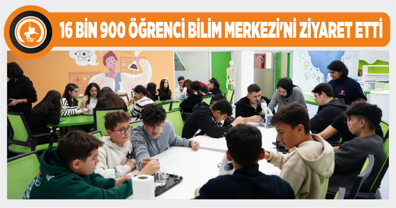 BİLİM MERKEZİ 2026’YA HIZLI BAŞLADI