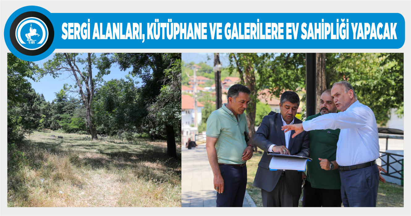 BAŞKAN ÖZLÜ, YENİ MÜZE YERİNİ İNCELEDİ