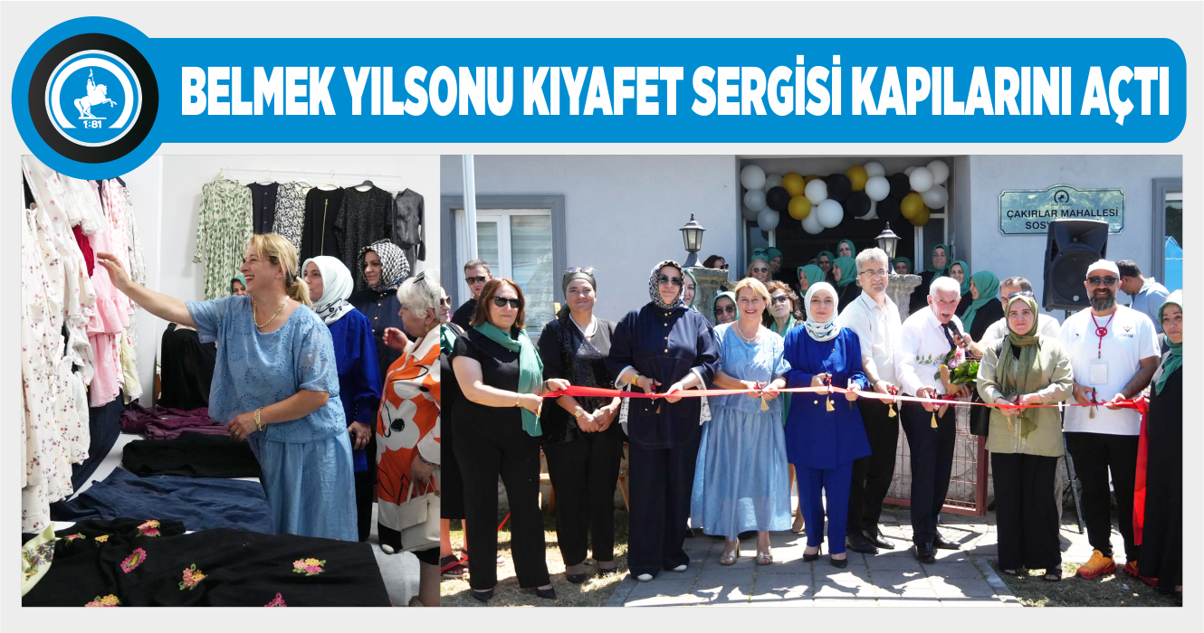 KURSİYERLERİN ESERLERİ ÇAKIRLAR’DA GÖRÜCÜYE ÇIKTI