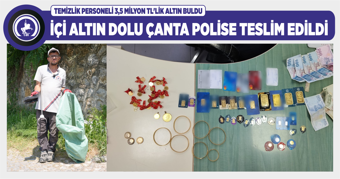 DÜZCE BELEDİYESİ PERSONELİNDEN ÖRNEK DAVRANIŞ