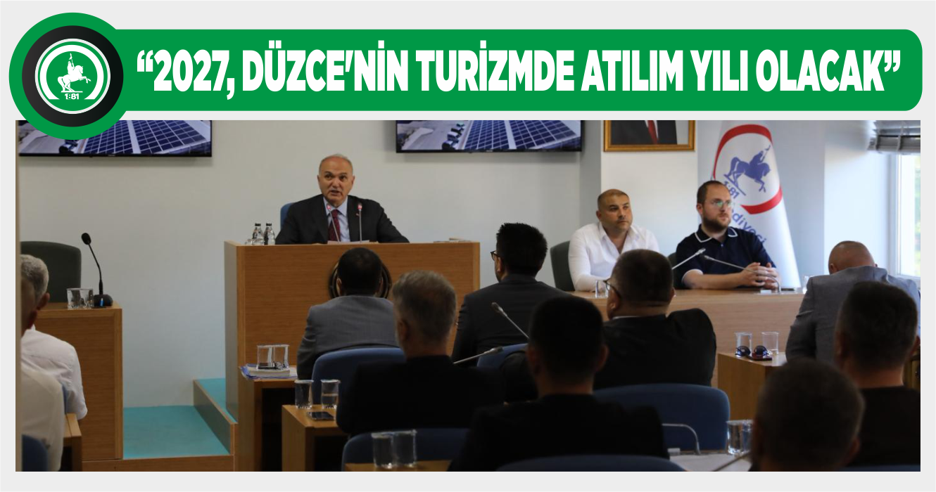 BAŞKAN ÖZLÜ BELEDİYE MECLİSİ’NE HİTAP ETTİ