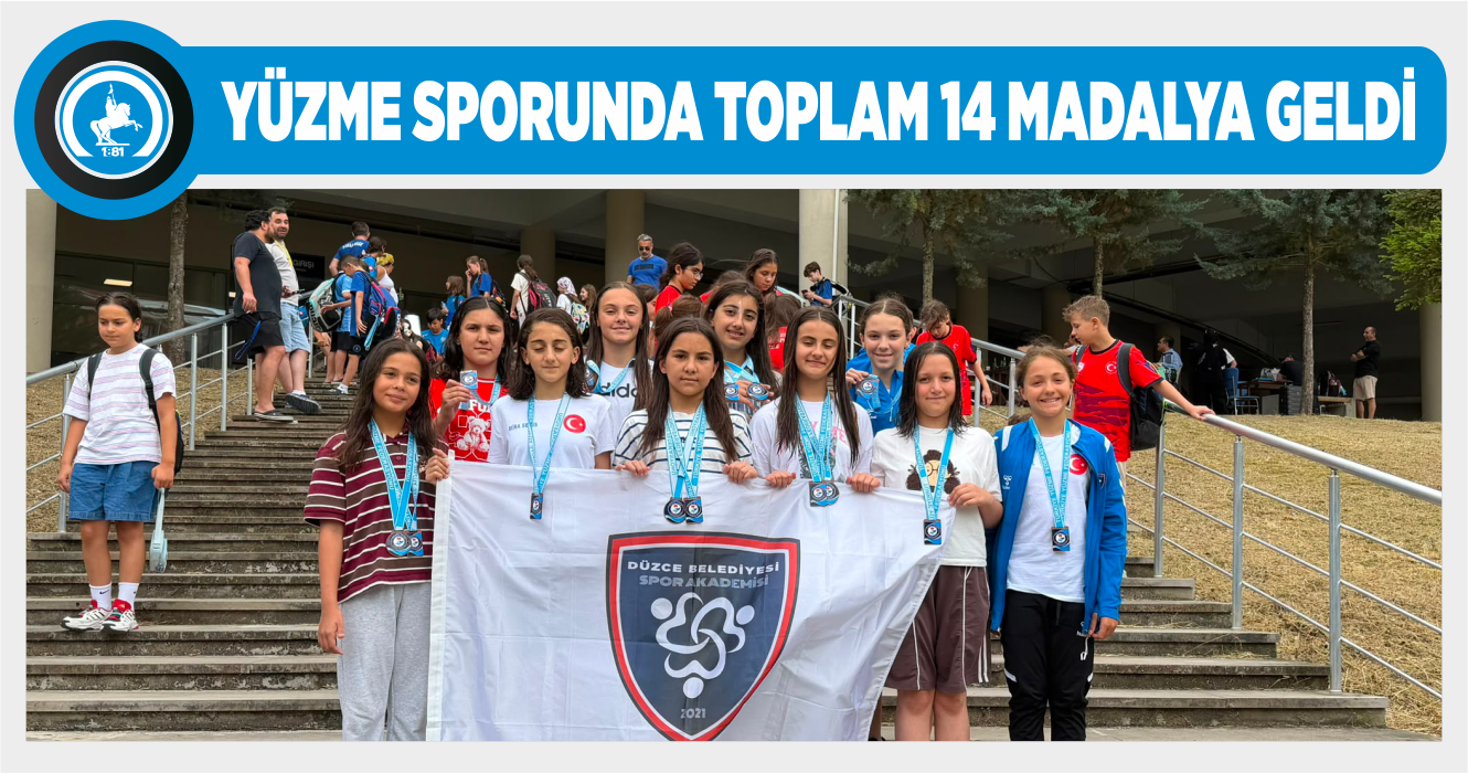 YÜZME ULUSAL GELİŞİM LİGİ’NE DÜZCE DAMGASI