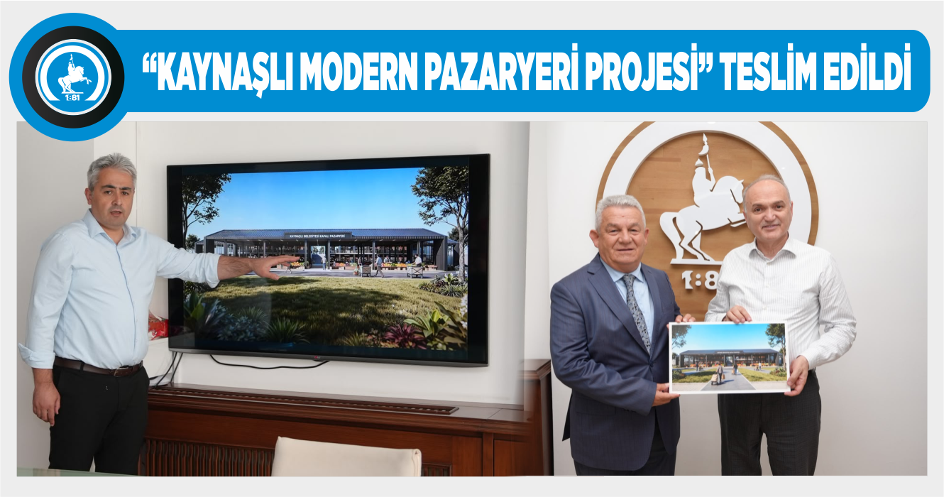 DÜZCE BELEDİYESİ’NDEN KAYNAŞLI BELEDİYESİ’NE DESTEK