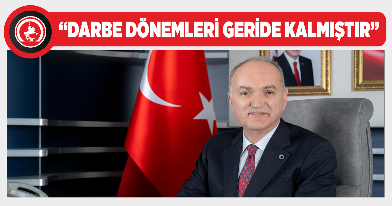 BAŞKAN ÖZLÜ’DEN 15 TEMMUZ DEMOKRASİ VE MİLLİ BİRLİK GÜNÜ MESAJI