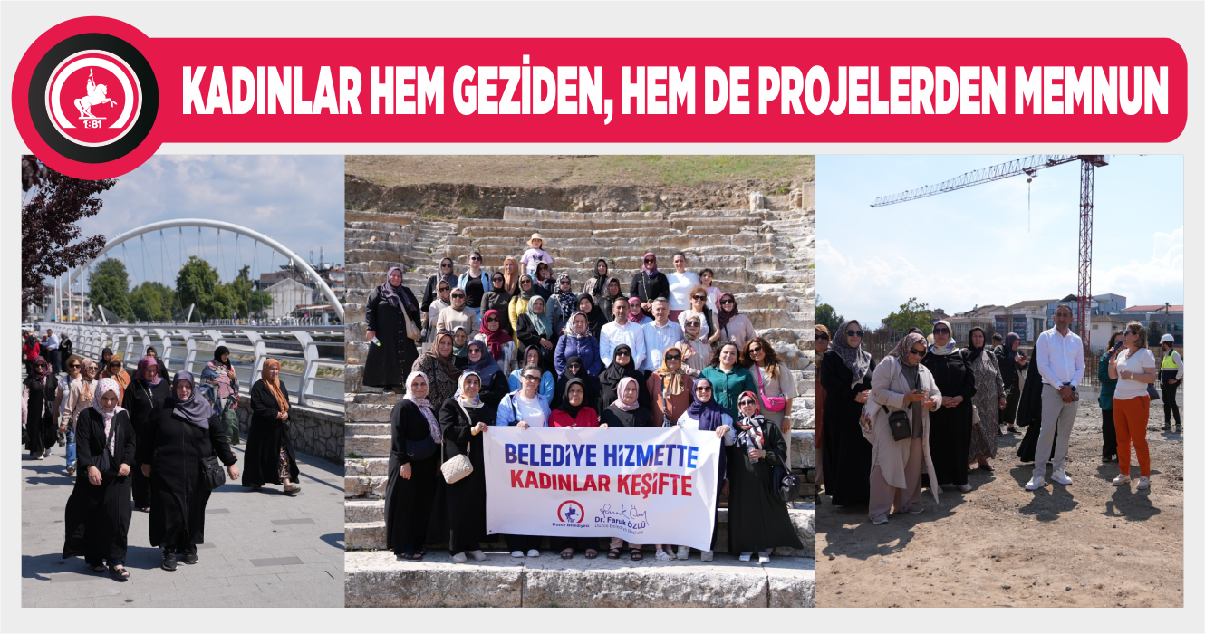 “BELEDİYE HİZMETTE, KADINLAR KEŞİFTE” PROGRAMI YOĞUN İLGİYLE SÜRÜYOR