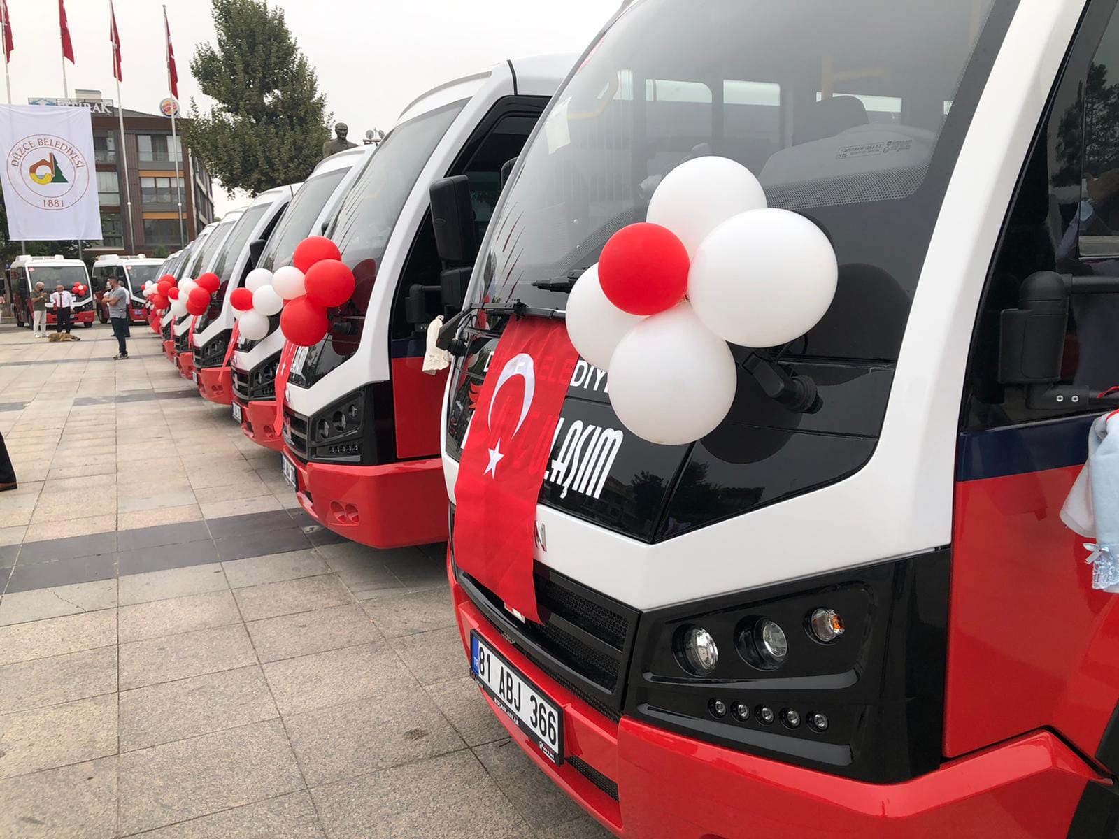 100 OTOBÜS’ÜN AÇILIŞ TÖRENİ GERÇEKLEŞTİRİLDİ