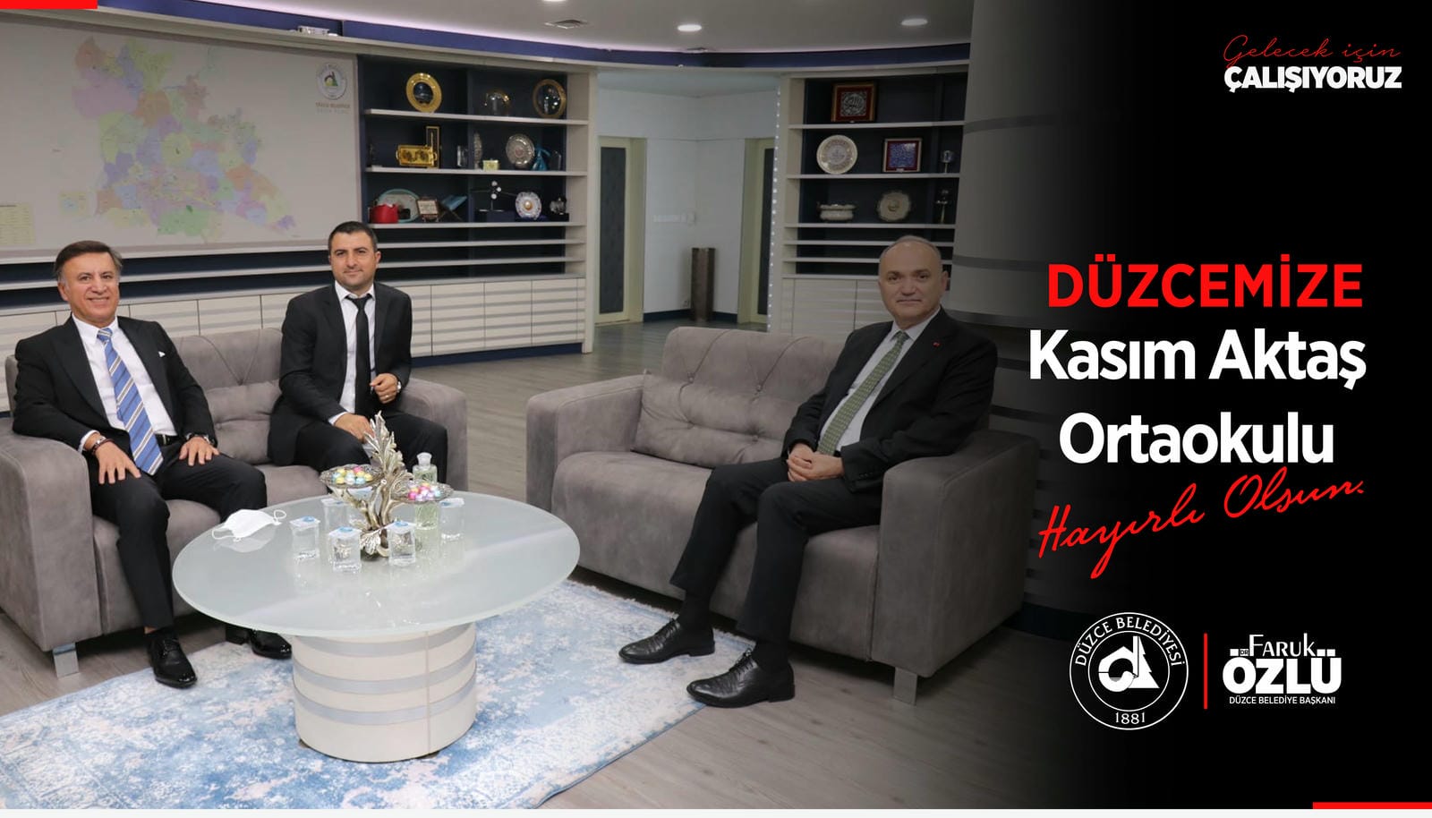 BAŞKAN ÖZLÜ SOSYAL MEDYADAN DUYURDU