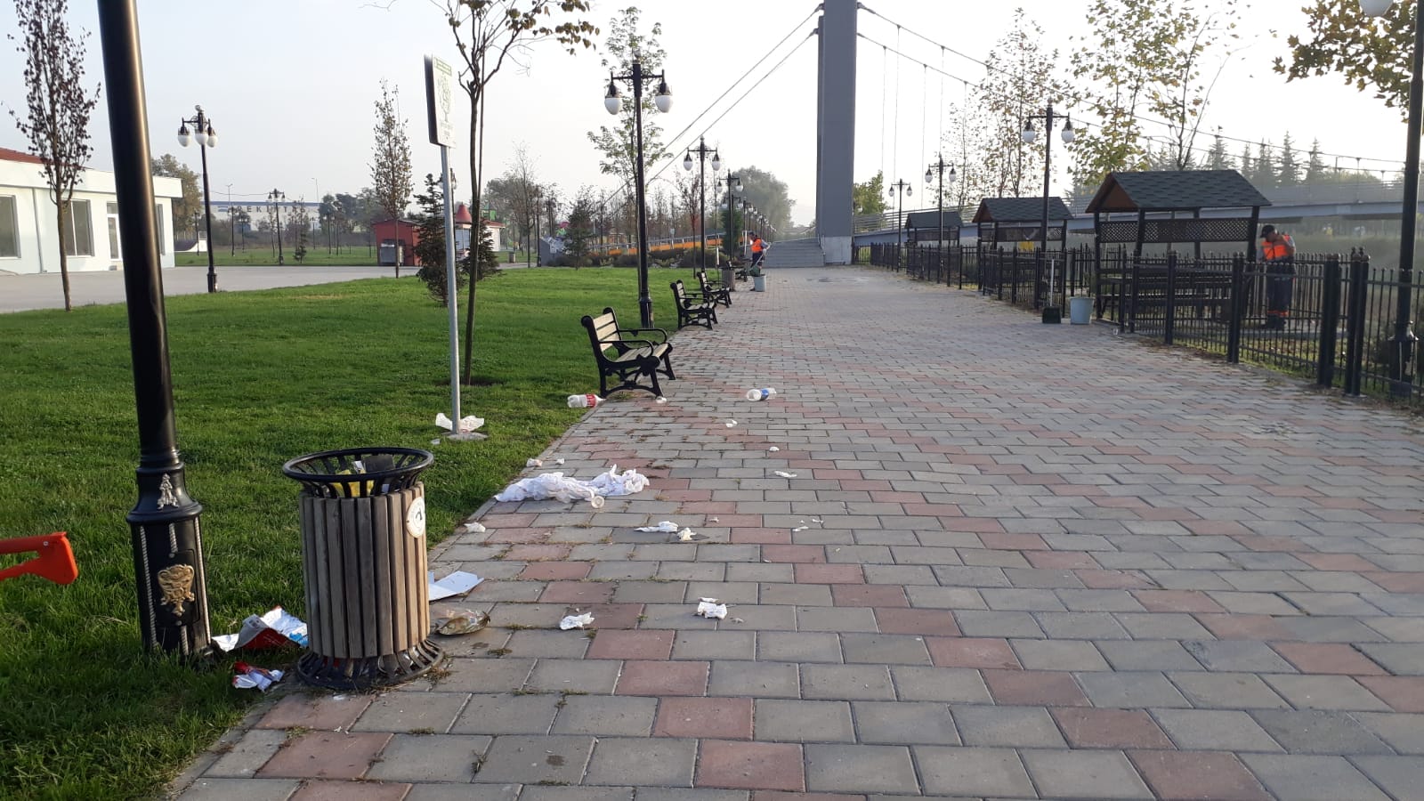 MELEN SU PARK TEMİZLENDİ