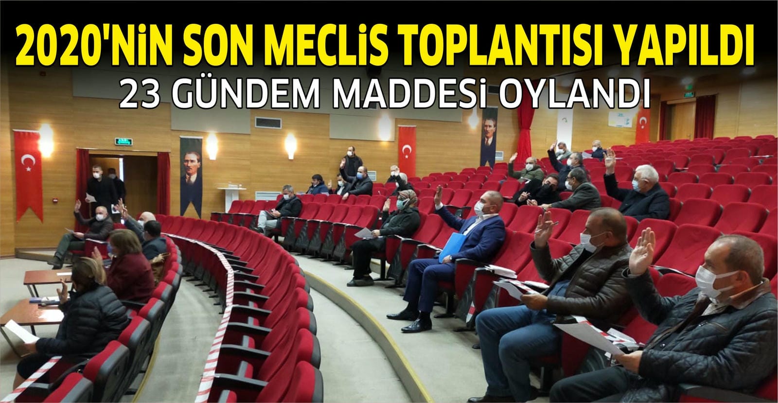 2020’NİN SON MECLİS TOPLANTISI YAPILDI
