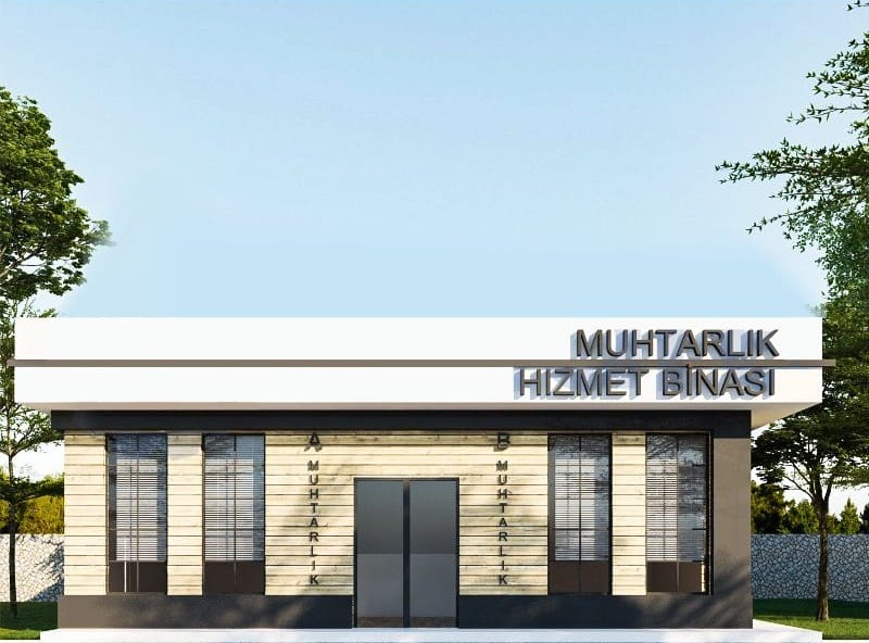 DOKUYA UYGUN MUHTARLIK BİNALARI
