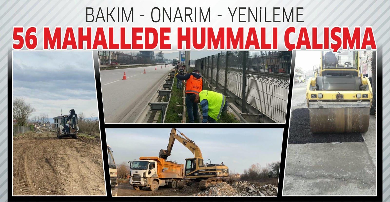 56 MAHALLEDE HUMMALI ÇALIŞMA
