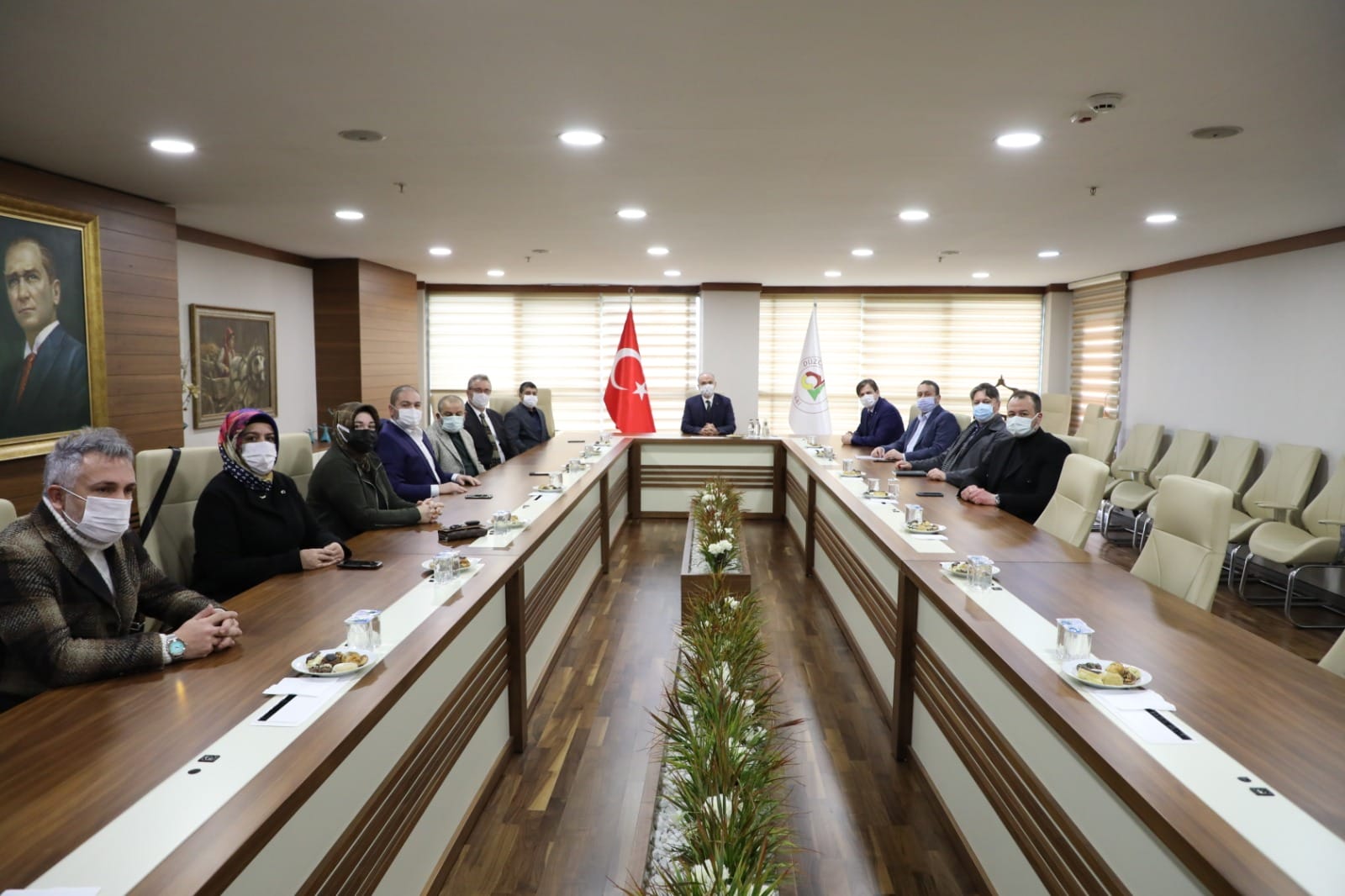 BAŞKAN ÖZLÜ’YE BOLU’DAN ZİYARET