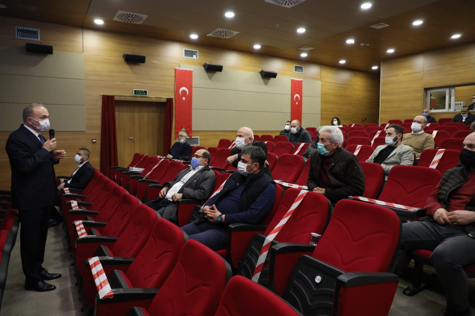 BAŞKAN ÖZLÜ, HAK SAHİPLERİYLE BULUŞTU