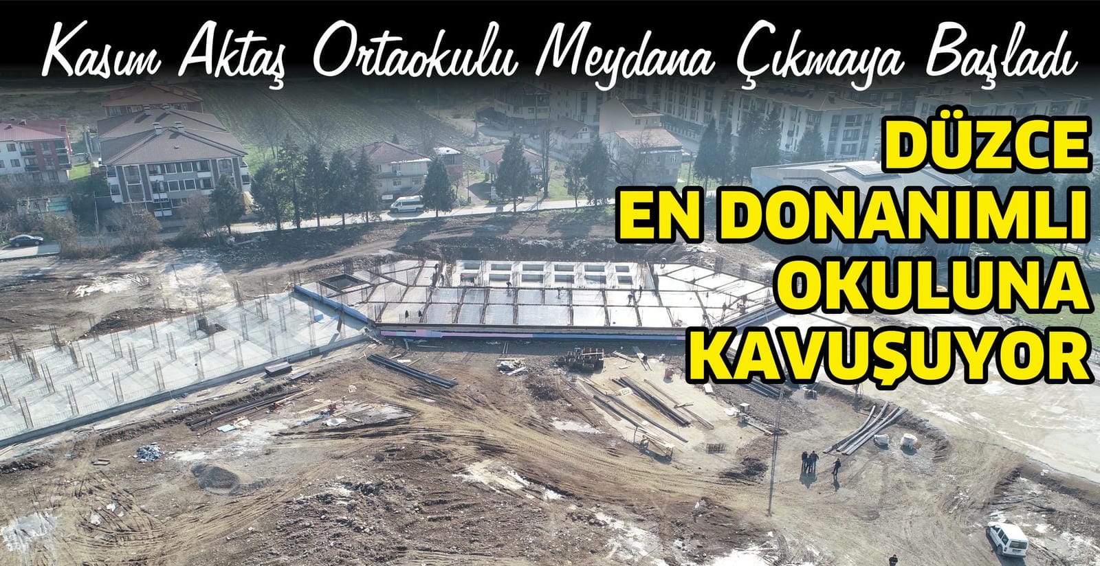DÜZCE EN DONANIMLI OKULUNA KAVUŞACAK