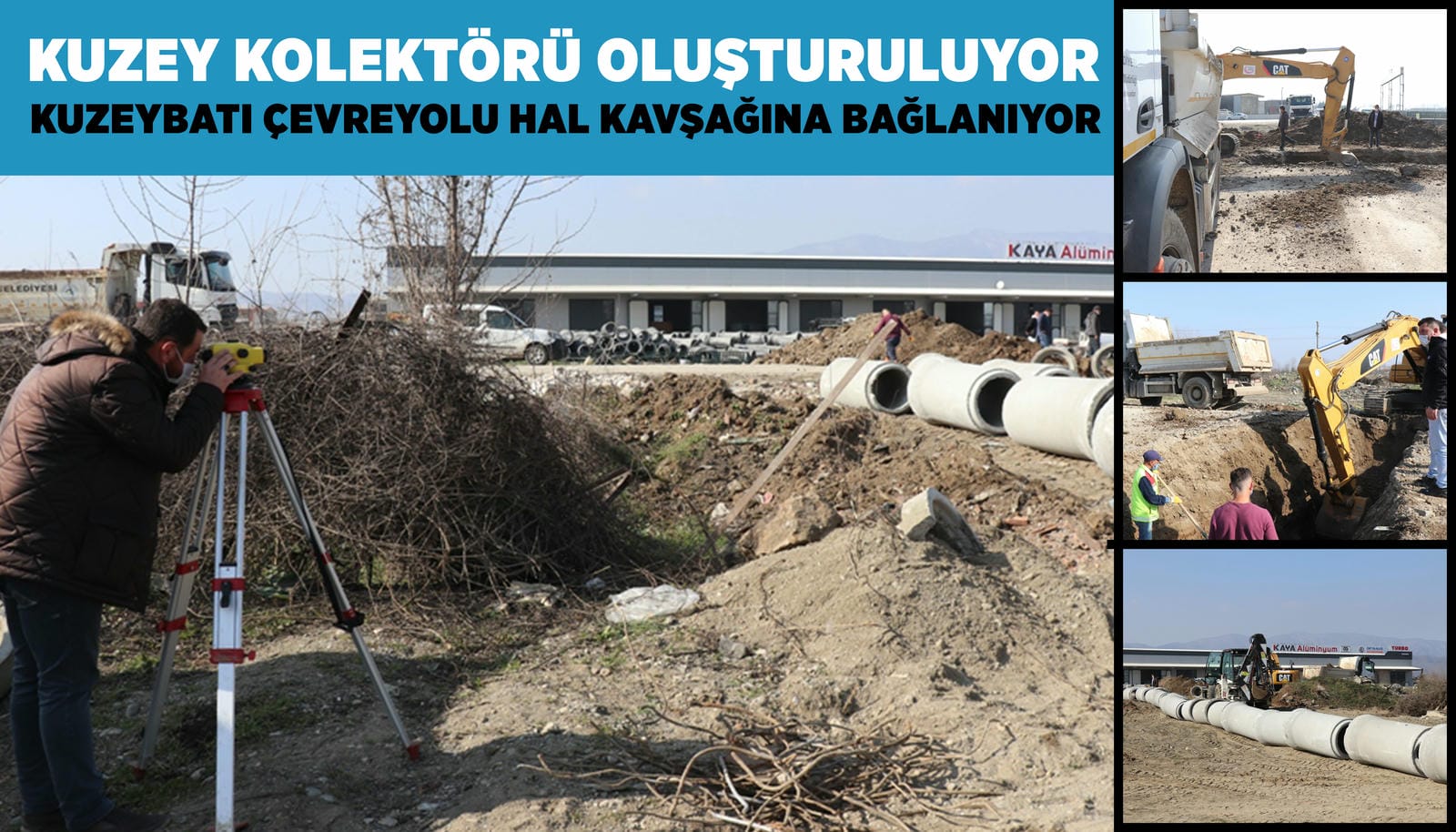 KUZEYBATI ÇEVRE YOLU HAL KAVŞAĞINA BAĞLANIYOR