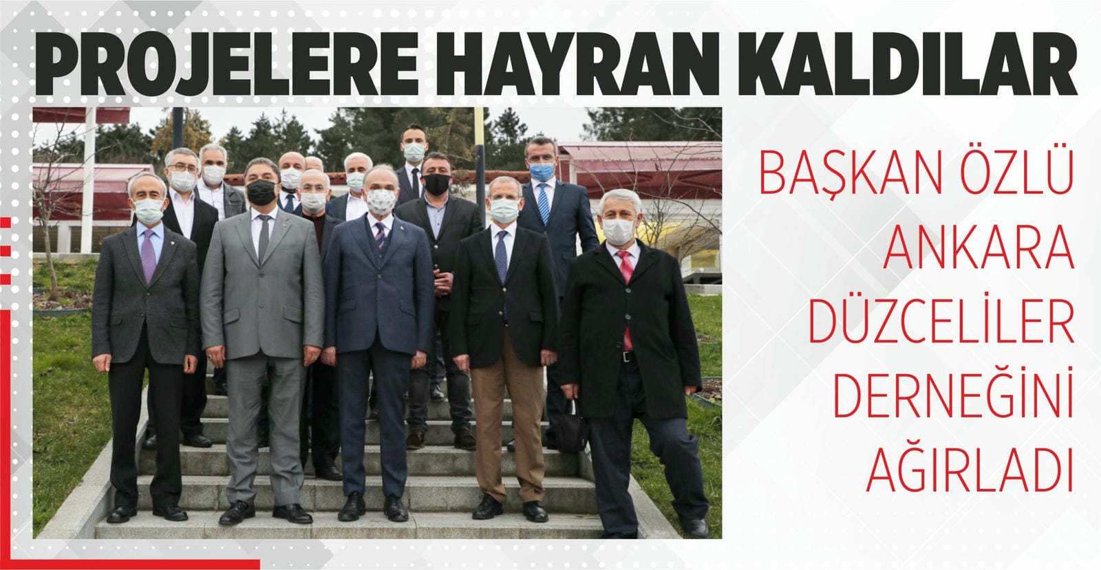 ANKARA’DAKİ DÜZCELİLERDEN PROJELERE TAM DESTEK