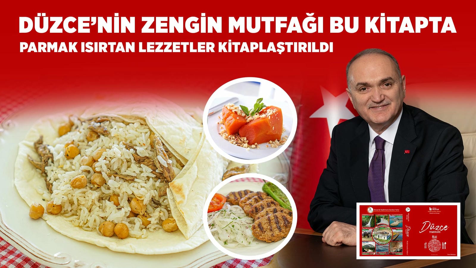 DÜZCE YEMEKLERİ KİTAPLAŞTIRILDI