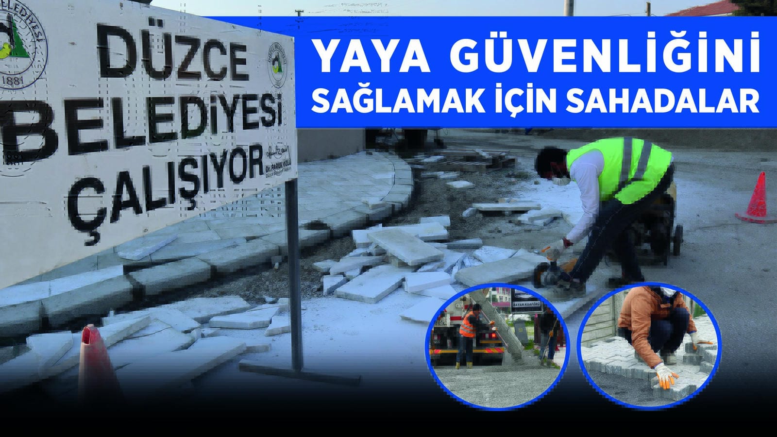 KALDIRIMLARIN BAKIM ONARIM ÇALIŞMALARI YAPILDI