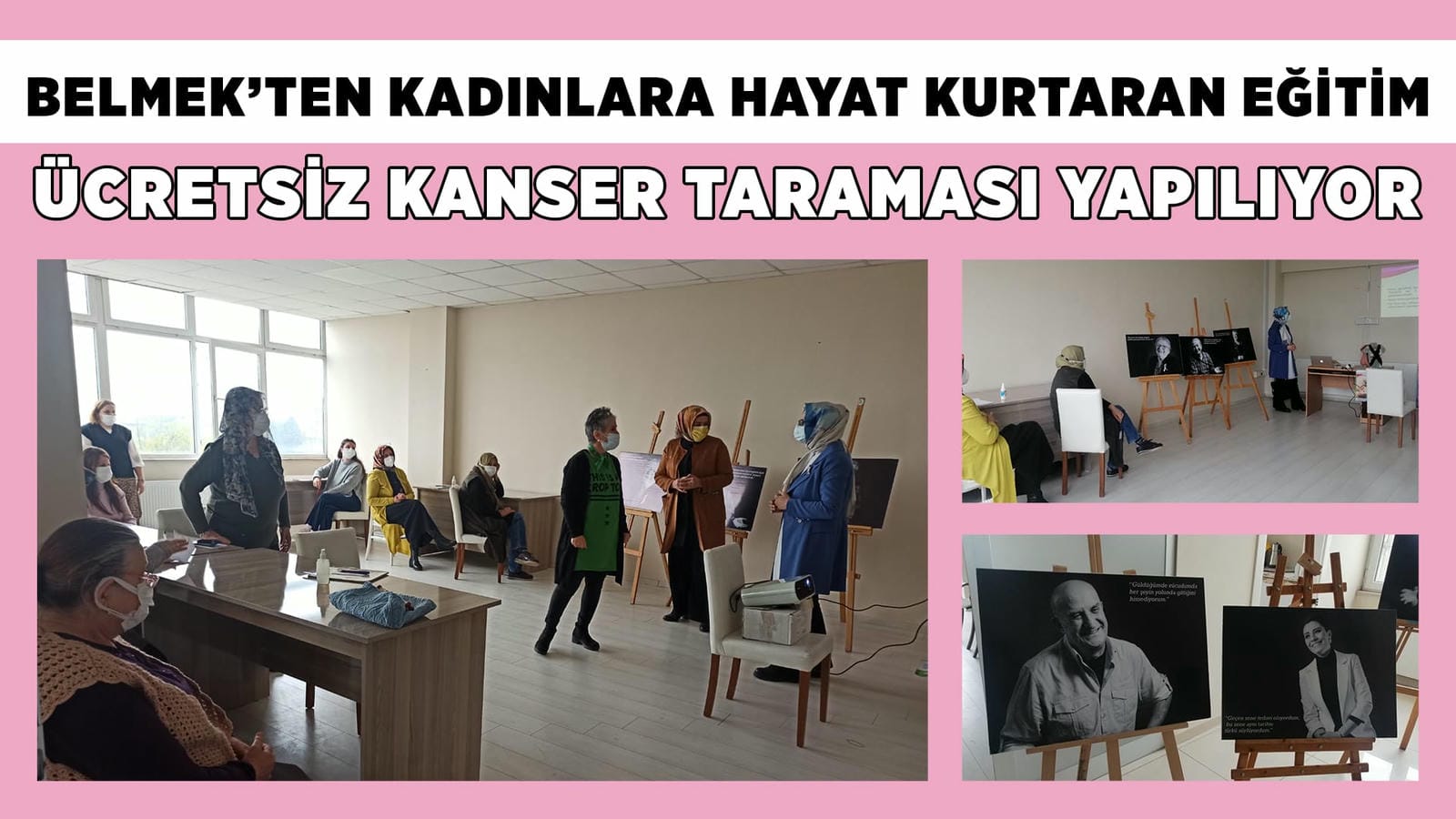 MEME KANSERİ HAKKINDA BİLGİLENDİRME YAPILDI