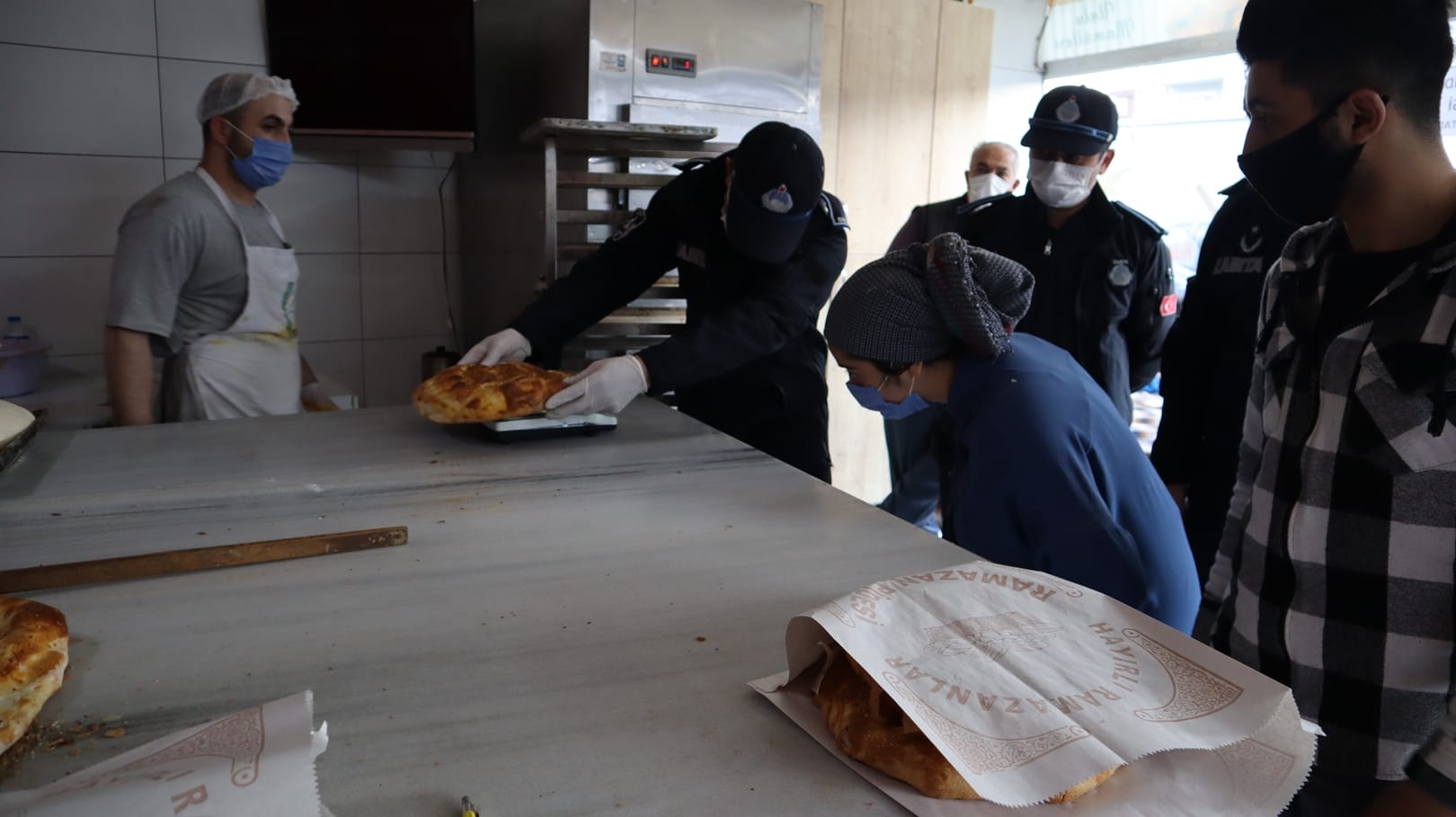 ZABITADAN PİDE GRAMAJ KONTROLÜ