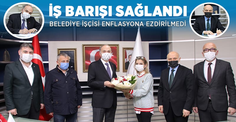 BELEDİYE İŞÇİSİ ENFLASYONA EZDİRİLMEDİ