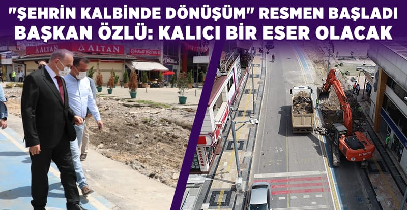 PARMAKLA GÖSTERİLEN BİR CADDE OLACAK