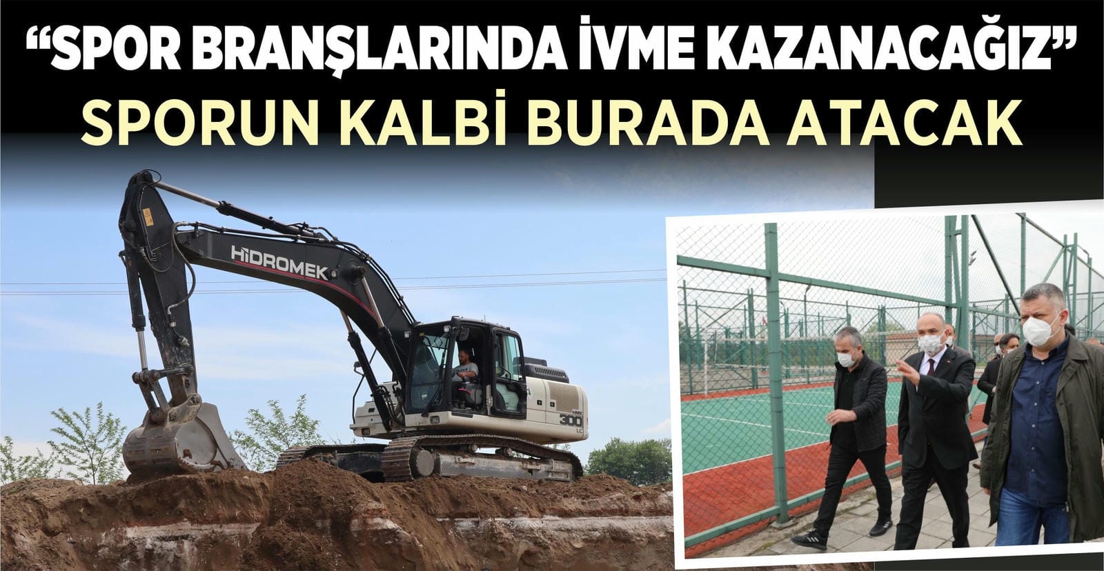 SPOR’UN KALBİ BURADA ATACAK
