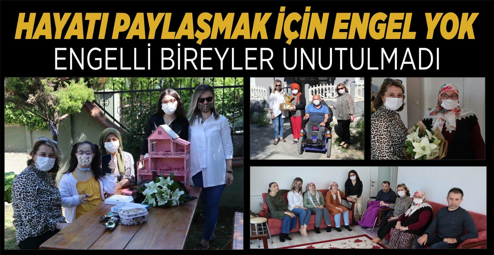HAYATI PAYLAŞMAK İÇİN ENGEL YOK