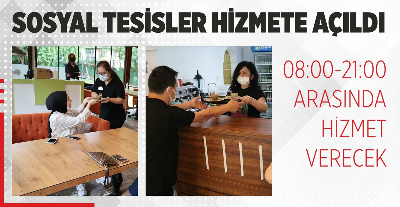 SOSYAL TESİSLER HİZMETE AÇILDI