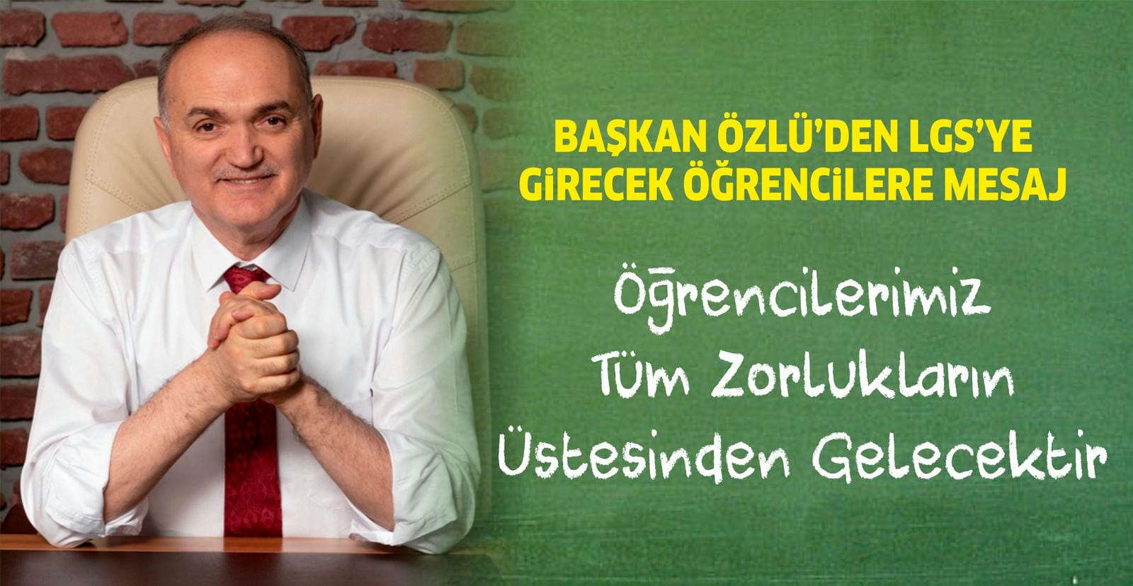 ÖZLÜ, ÖĞRENCİLERİ UNUTMADI