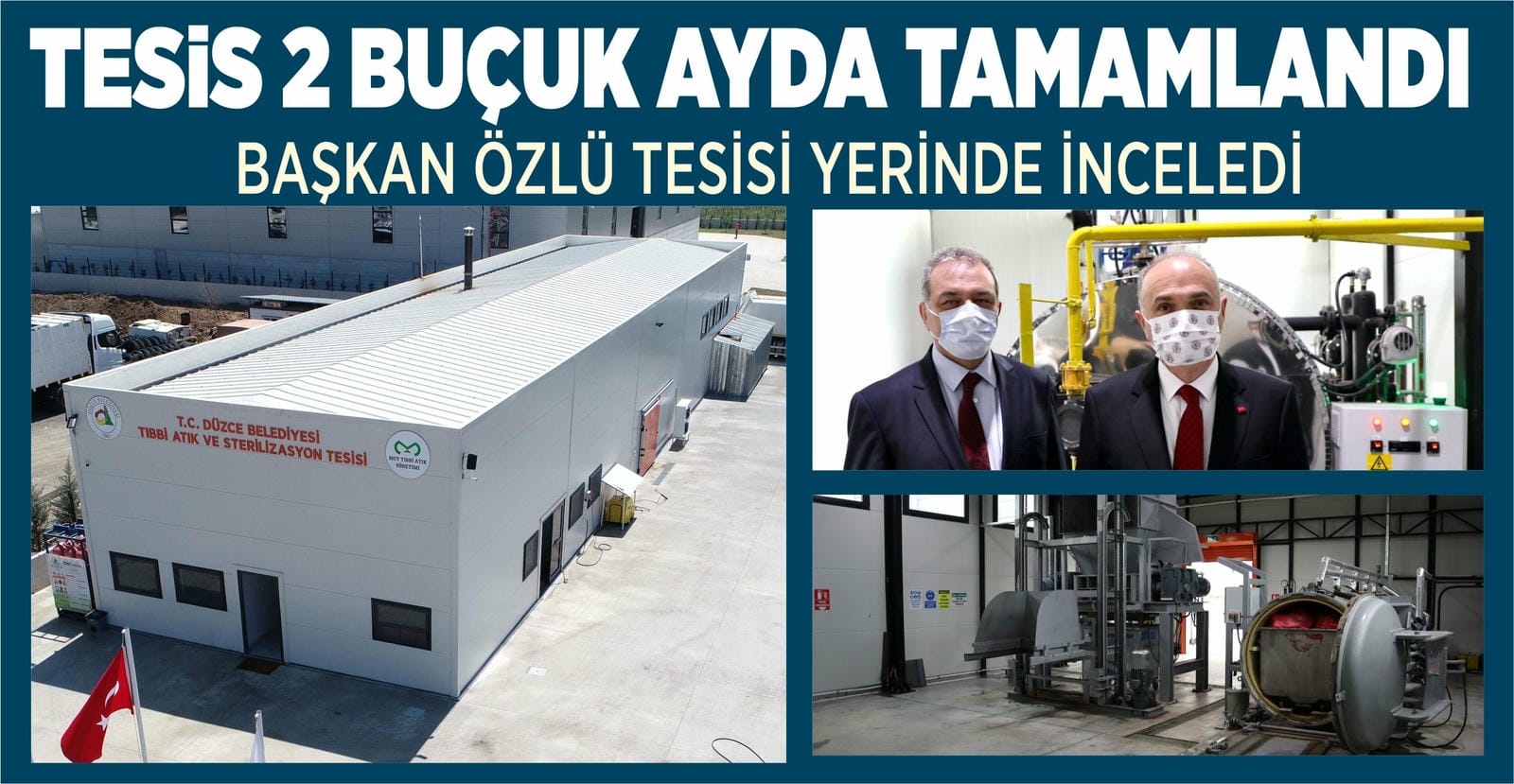 TIBBİ ATIKLAR ARTIK ŞEHİR DIŞINA GİTMEYECEK