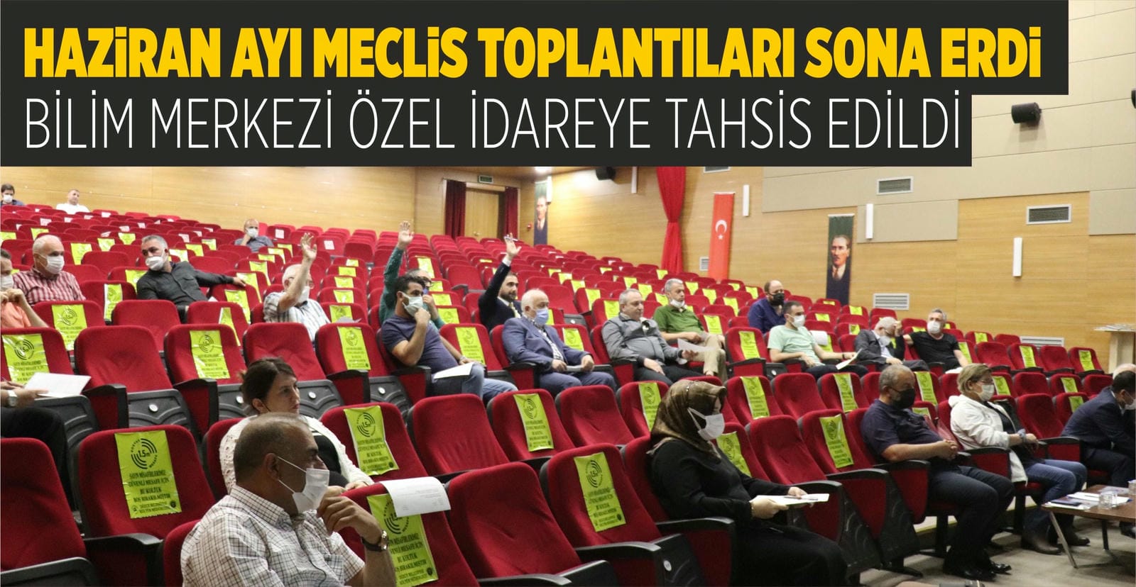 BİLİM MERKEZİNİN ÖNÜNDE ENGEL KALMADI