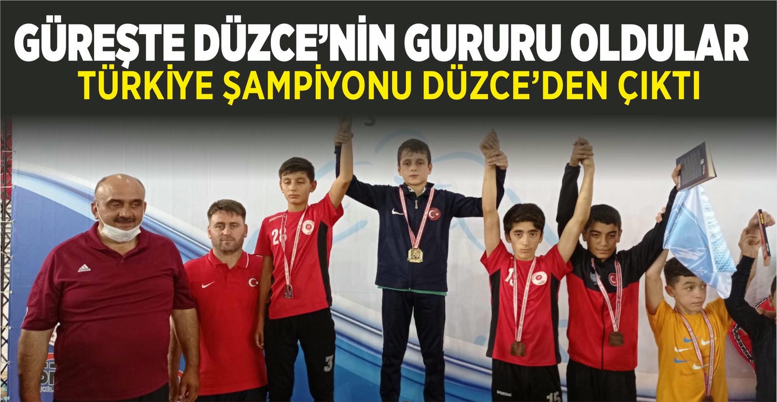 TÜRKİYE ŞAMPİYONU DÜZCE'DEN ÇIKTI