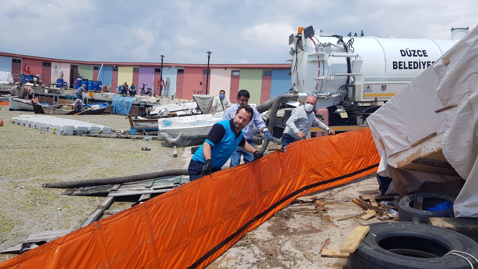 MÜSİLAJ SEFERBERLİĞİNE DÜZCE BELEDİYESİ DESTEĞİ
