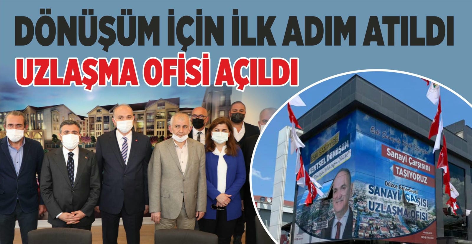 SANAYİDE KENTSEL DÖNÜŞÜM BAŞLIYOR
