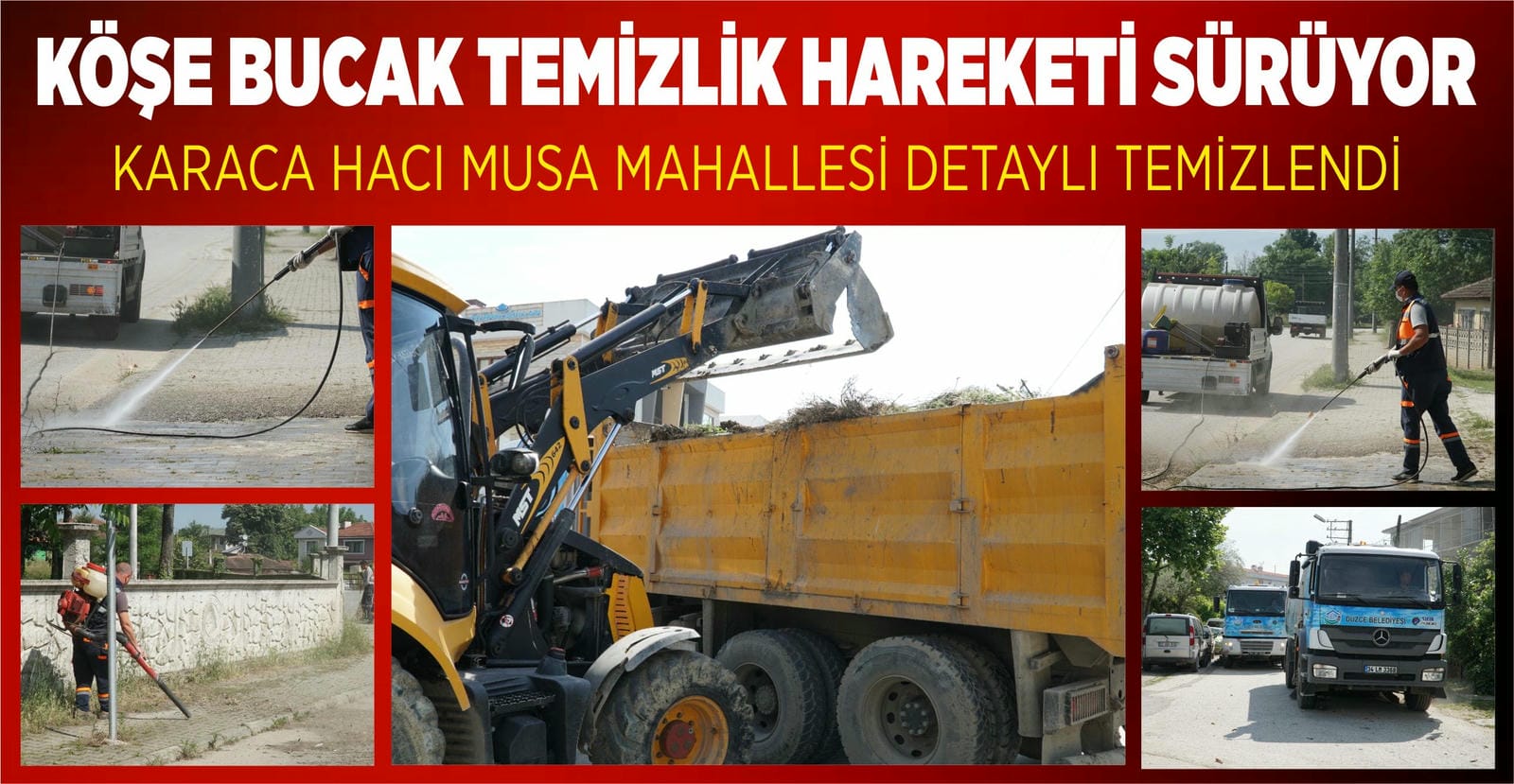 TEMİZLİK HAREKETİNE VATANDAŞTAN TAM NOT