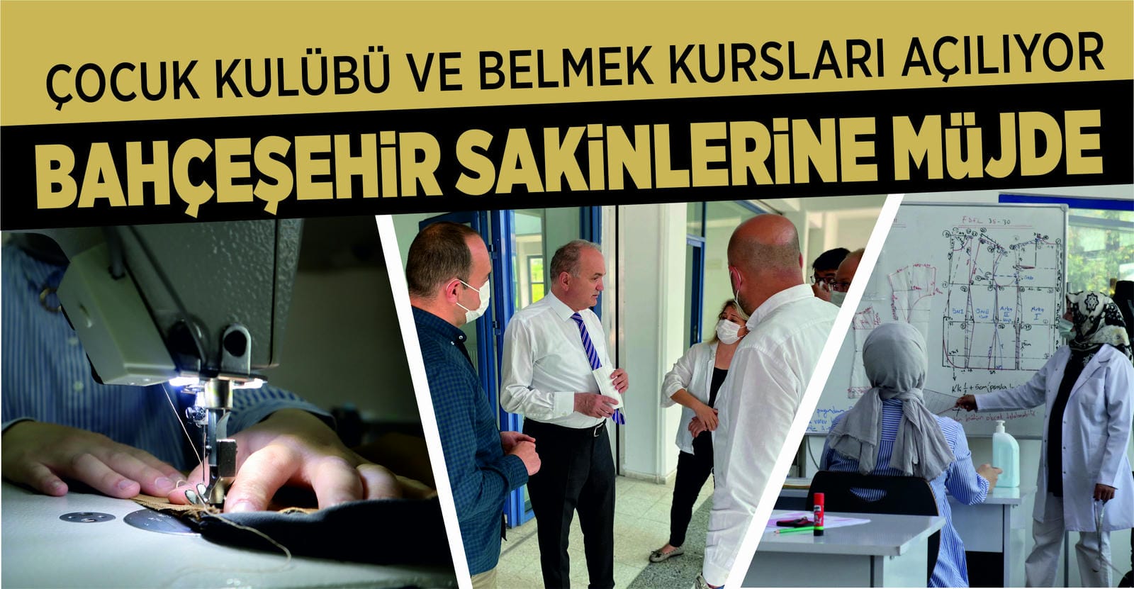 KADIN VE ÇOCUKLARA YENİ KURS ALANI