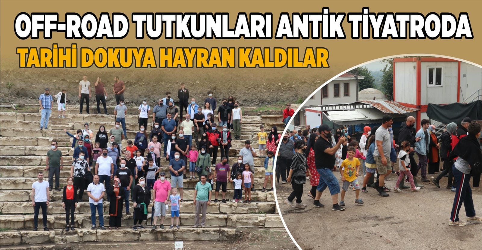ANTİK TİYATRO’YA HAYRAN KALDILAR