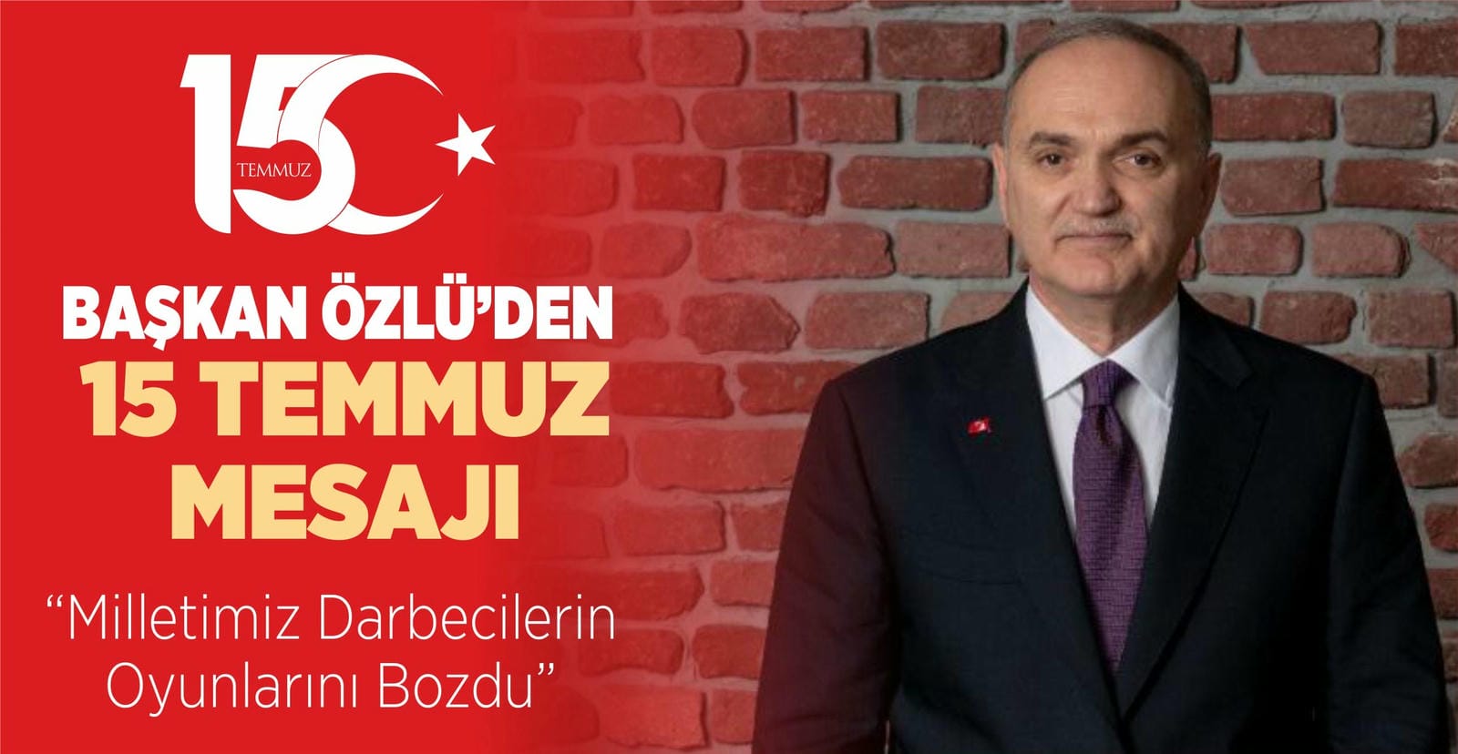 “MİLLETİMİZ DARBECİLERİN OYUNLARINI BOZDU”