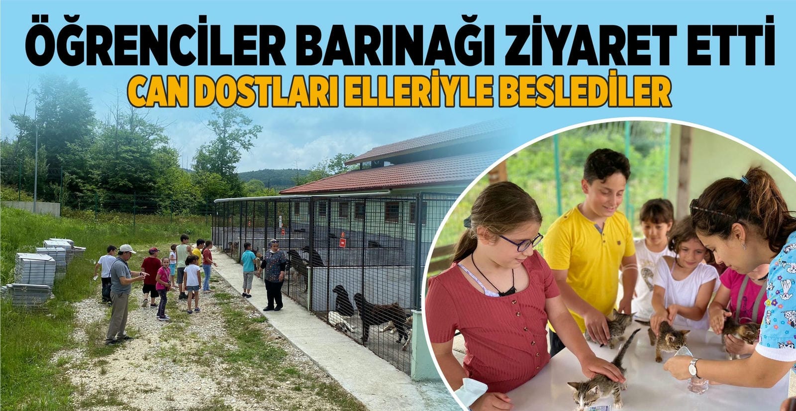 CAN DOSTLARI ELLERİYLE BESLEDİLER