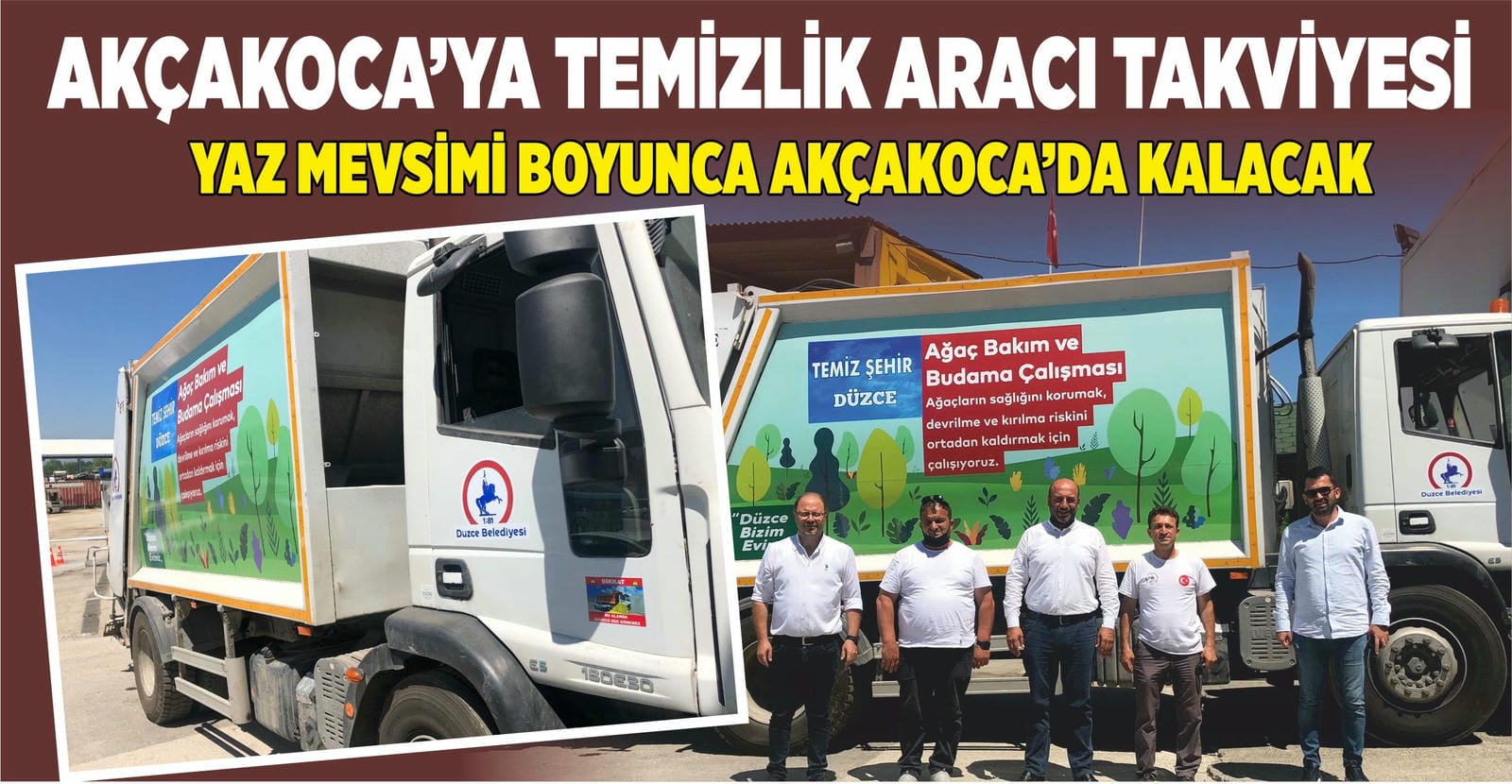 DÜZCE BELEDİYESİNDEN AKÇAKOCA’YA YARDIMELİ