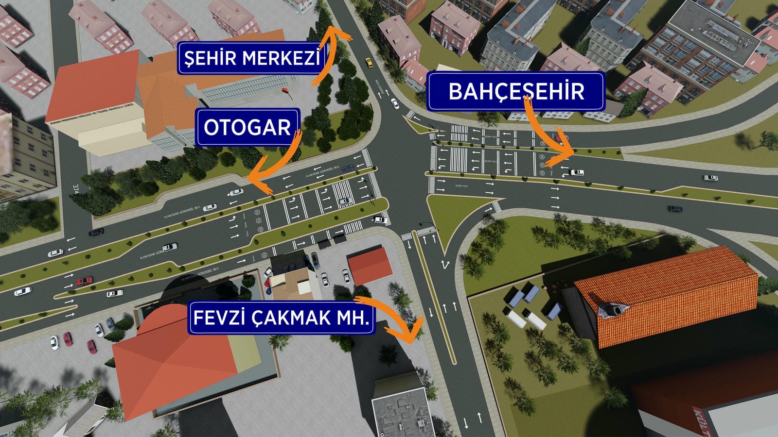 KERVAN KAVŞAĞI İYİLEŞTİRME PROJESİ BAŞLIYOR